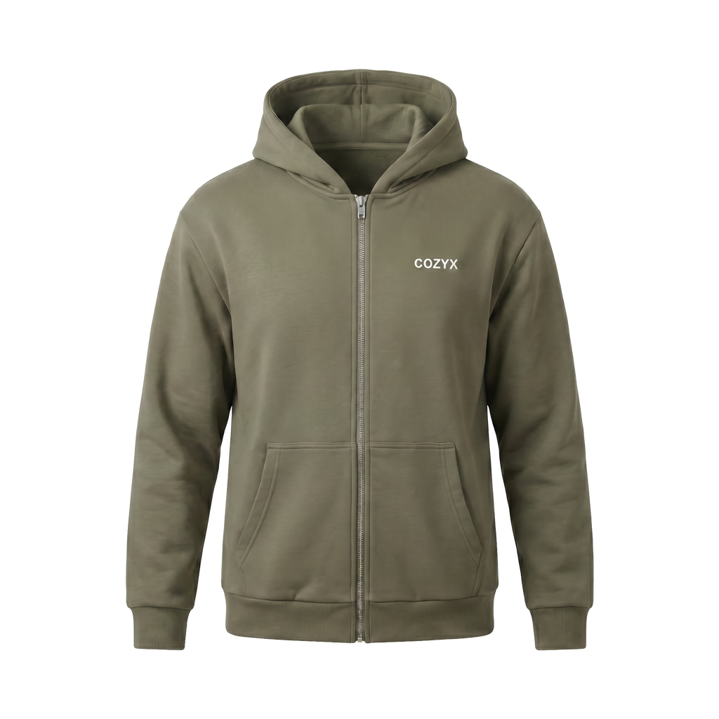 COZYX Fluffy Zipper